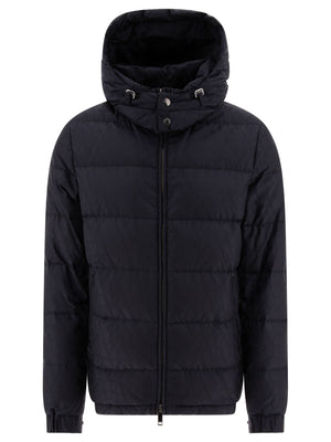 VALENTINO Men's Elegant Blue Fall-Winter Jacket