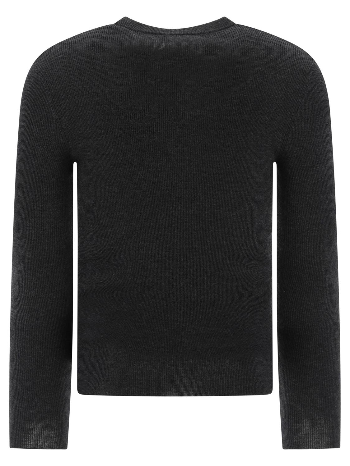 VALENTINO Sleek Wool Intarsia Sweater