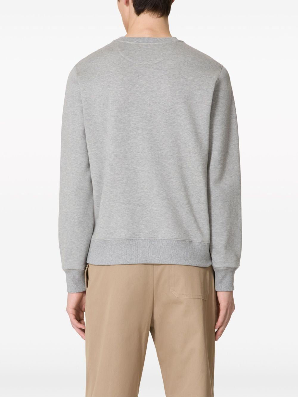 VALENTINO GARAVANI Men's Cotton Grey Valentino Print Sweatshirt for FW24