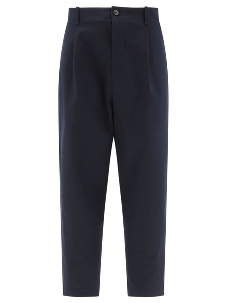 VALENTINO Classic Blue Cotton Chino Pants