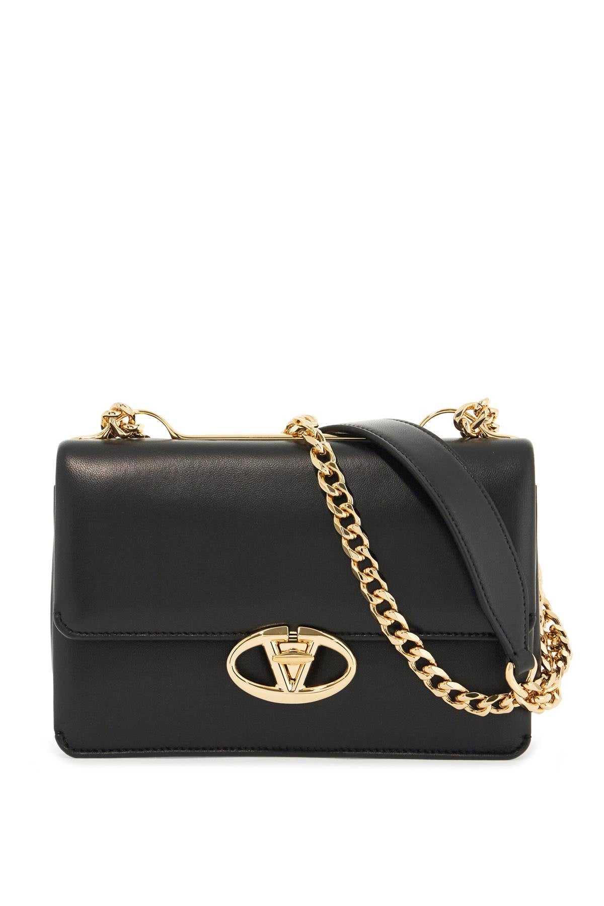 VALENTINO GARAVANI Mini Elegant Shoulder Bag with VLogo Twist Lock