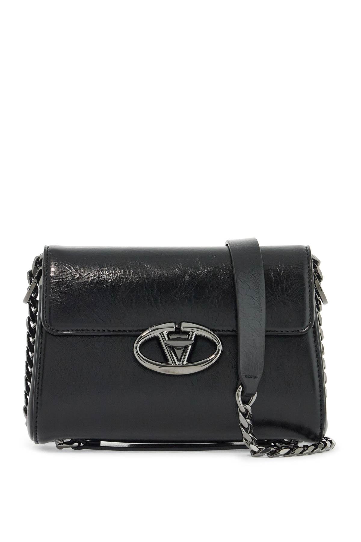 VALENTINO GARAVANI Mini Vlogo Locker Shoulder Handbag