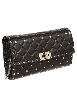 VALENTINO Studded Spike Mini Crossbody Clutch