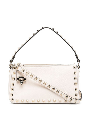 VALENTINO Small Rockstud Leather Crossbody Bag