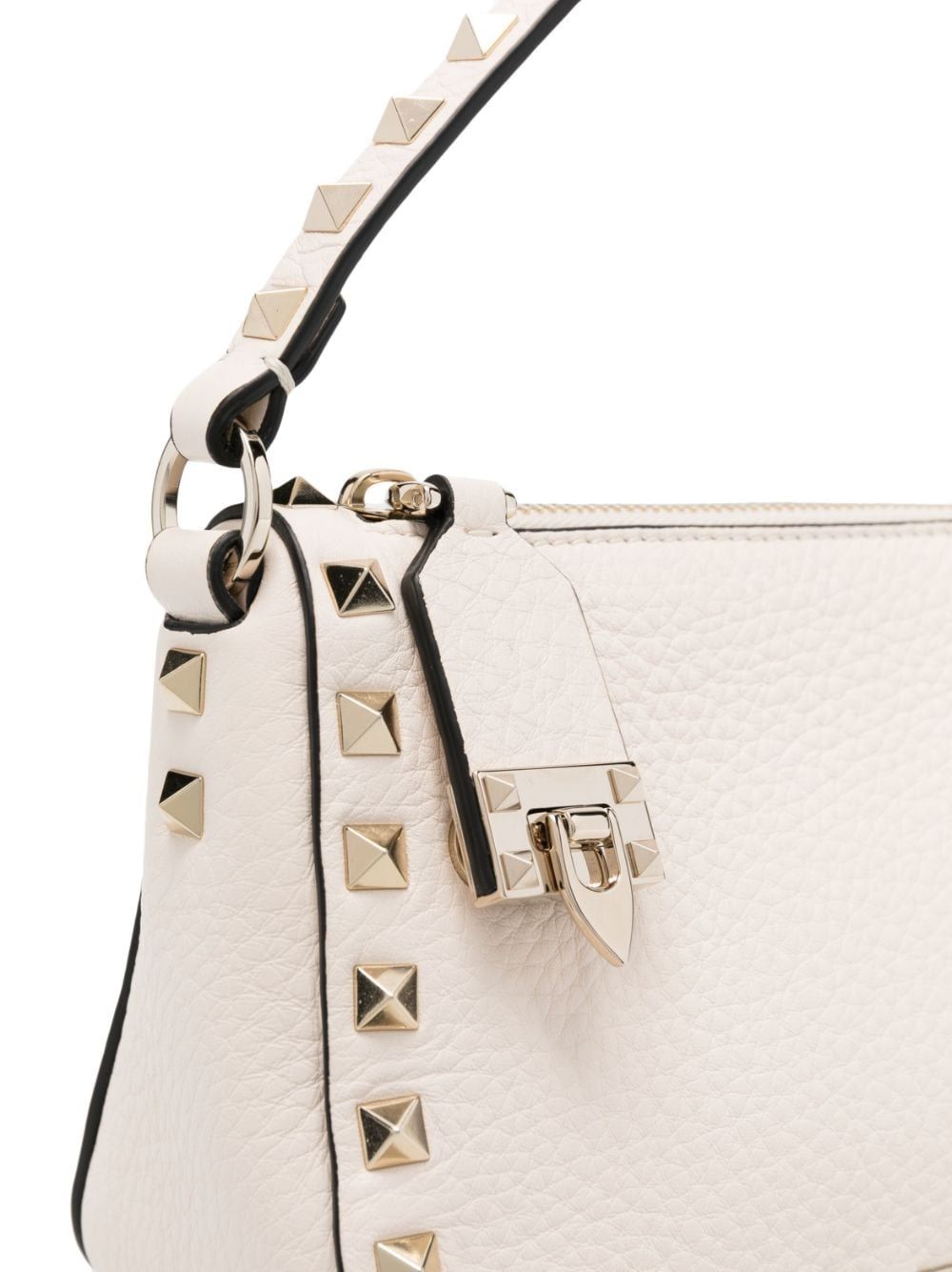 VALENTINO Small Rockstud Leather Crossbody Bag