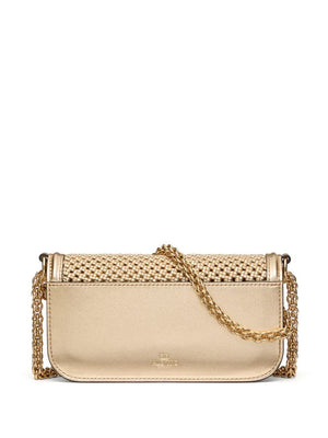 VALENTINO Mini Leather Shoulder Handbag