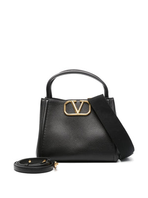 VALENTINO Mini Chic Handbag with Luxurious Gold Accents