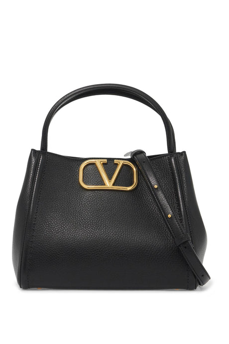 VALENTINO Mini Chic Handbag with Luxurious Gold Accents