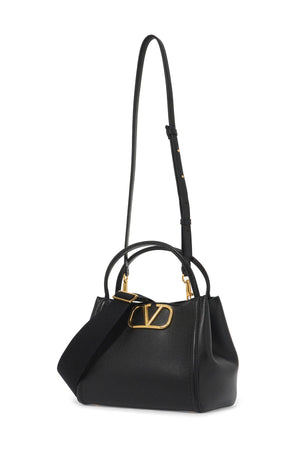 VALENTINO Mini Chic Handbag with Luxurious Gold Accents