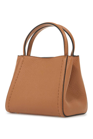 VALENTINO GARAVANI AllTime Classic Hammered Leather Tote with VLogo