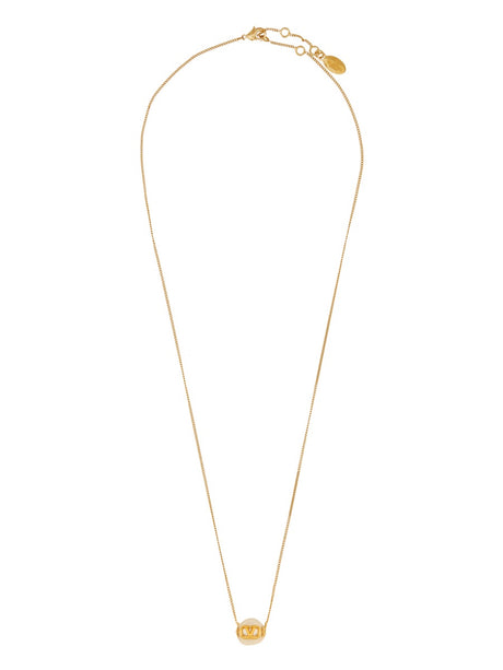 VALENTINO GARAVANI Signature Logo Necklace