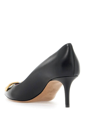 VALENTINO GARAVANI Smooth Leather VLogo Signature Pumps