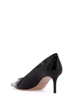 VALENTINO GARAVANI Glossy Patent Leather Pointed Pumps