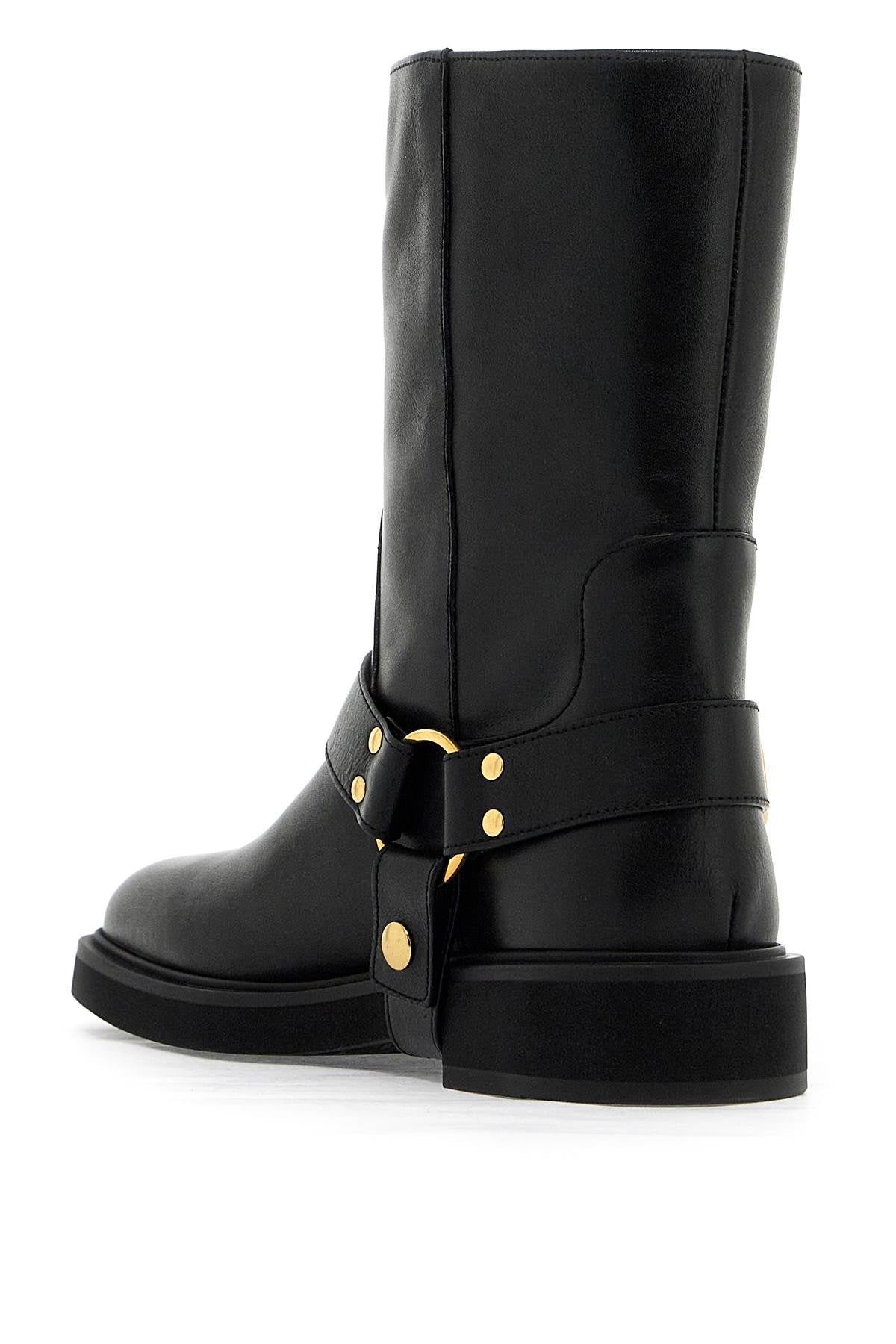 VALENTINO Signature Mini Biker Boots 30mm