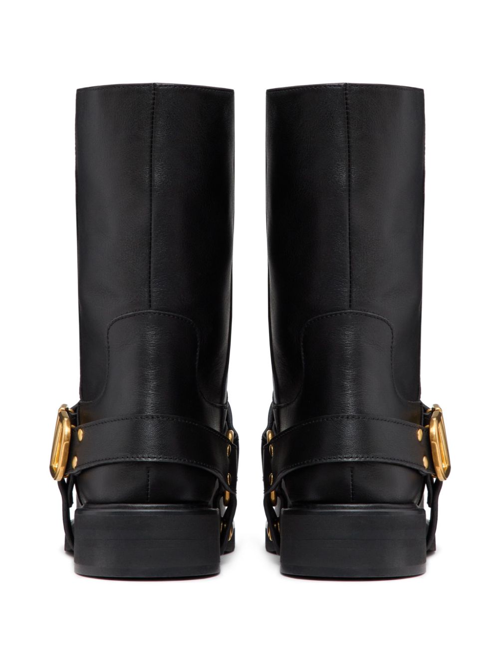 VALENTINO GARAVANI Elegant VLogo Signature Leather Boots