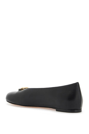 VALENTINO GARAVANI Elegant Ballerina Flats with Signature Accent