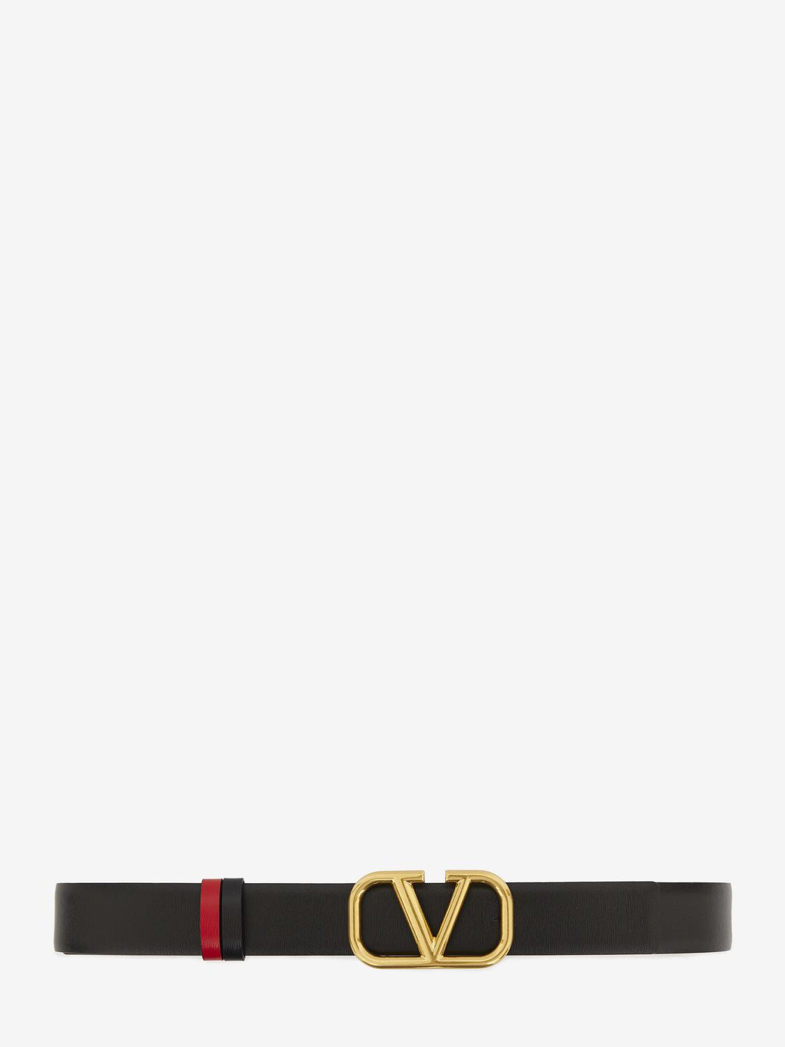 VALENTINO GARAVANI Chic Reversible Logo Buckle Belt 3cm