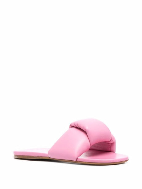 MIU MIU Luxurious Nappa Leather Sandals - Revitalize Your Look