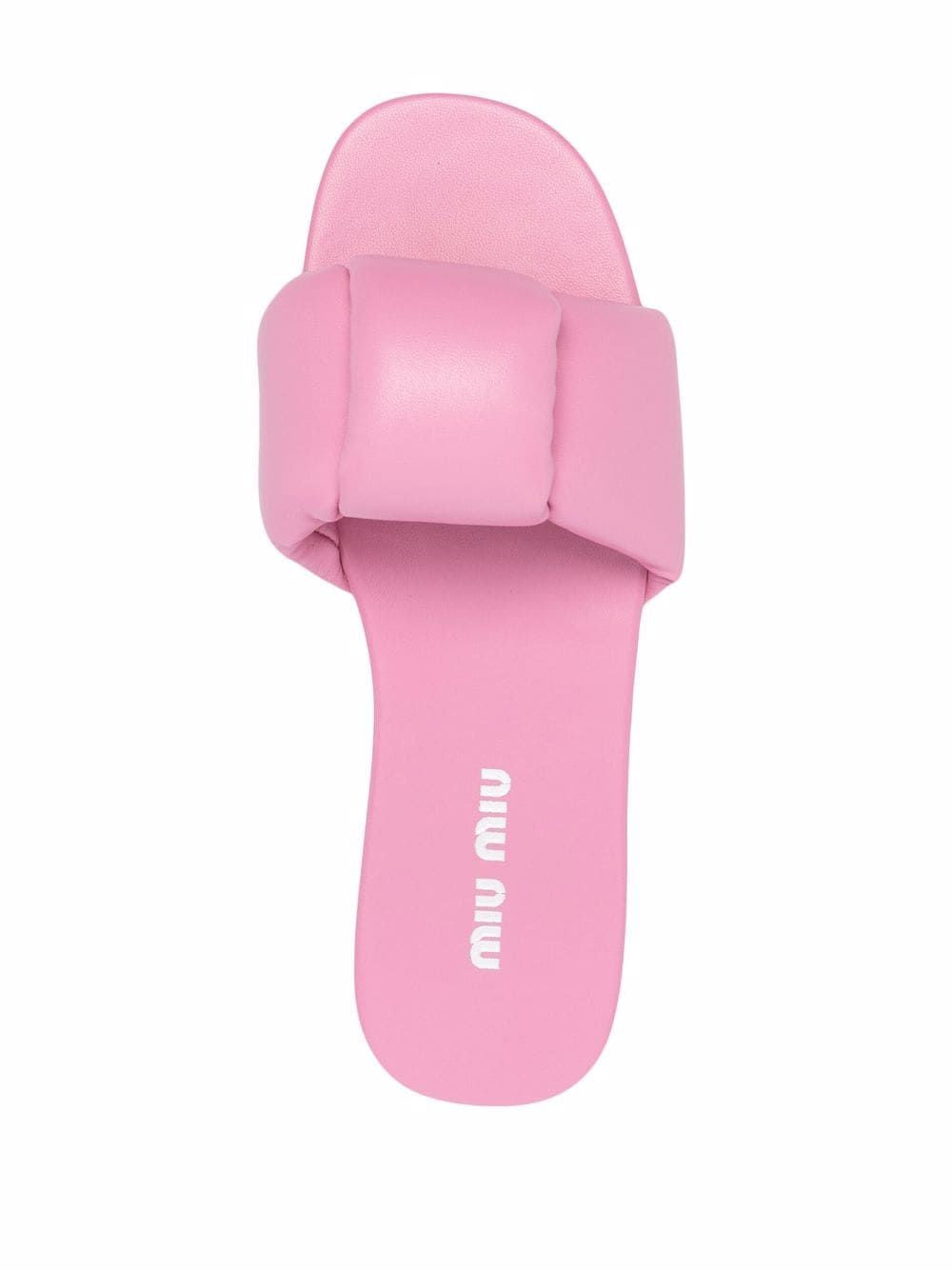 MIU MIU Luxurious Nappa Leather Sandals - Revitalize Your Look