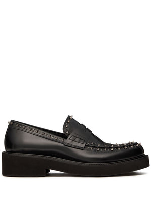 VALENTINO GARAVANI GentleGlam Leather Loafers for Men