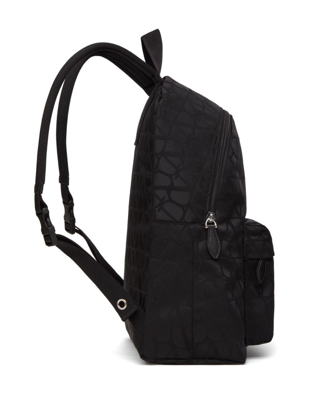 VALENTINO GARAVANI Iconograph Nylon Backpack with Adjustable Straps