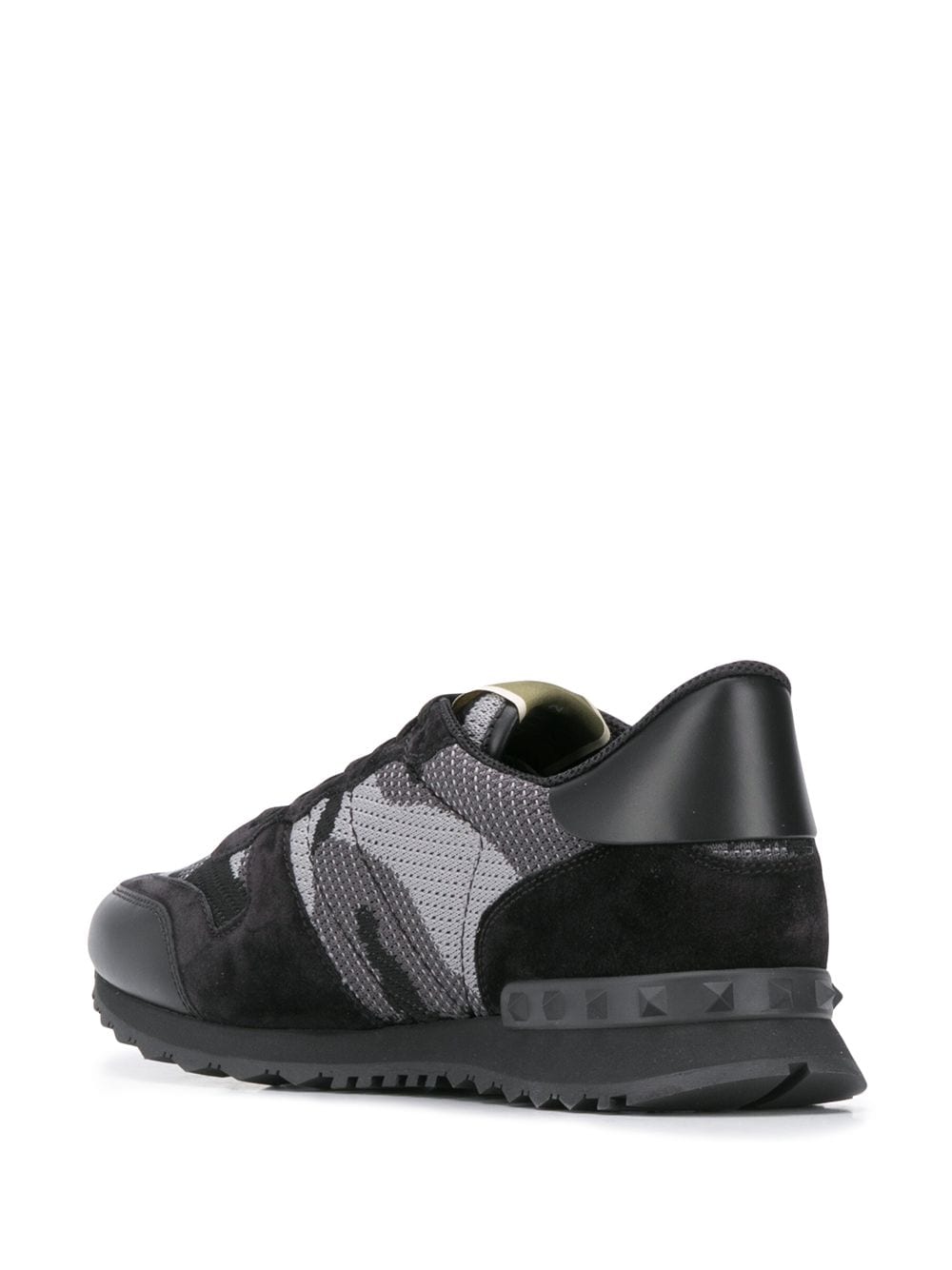 VALENTINO GARAVANI Elite Black Leather Sneakers