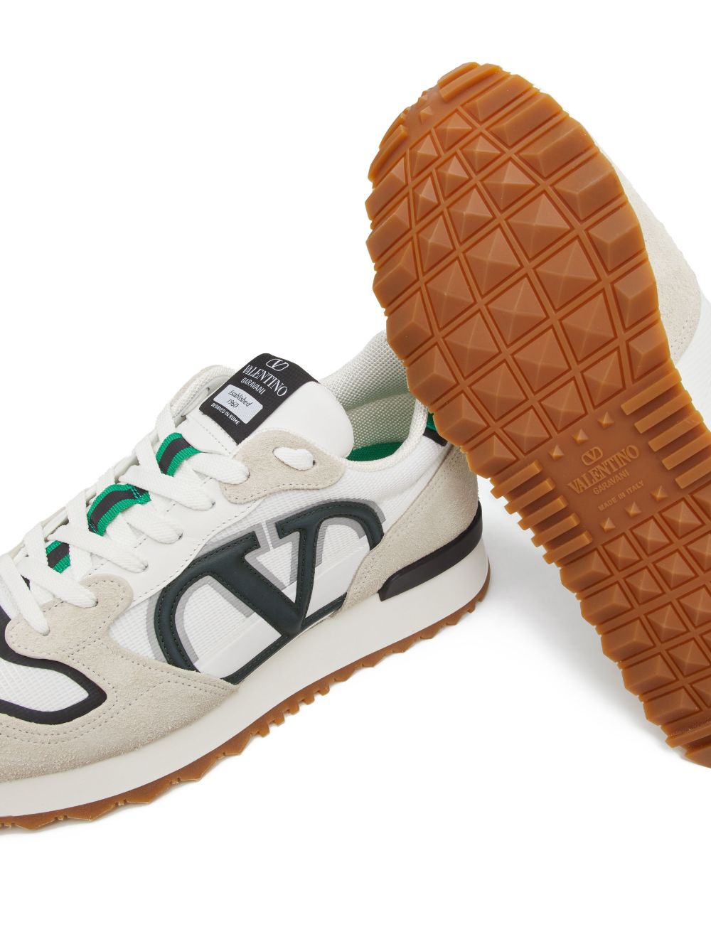 VALENTINO GARAVANI VLOGO Pace Multicolor Mesh Sneakers