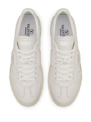 VALENTINO GARAVANI UpVillage Leather Sneakers in White