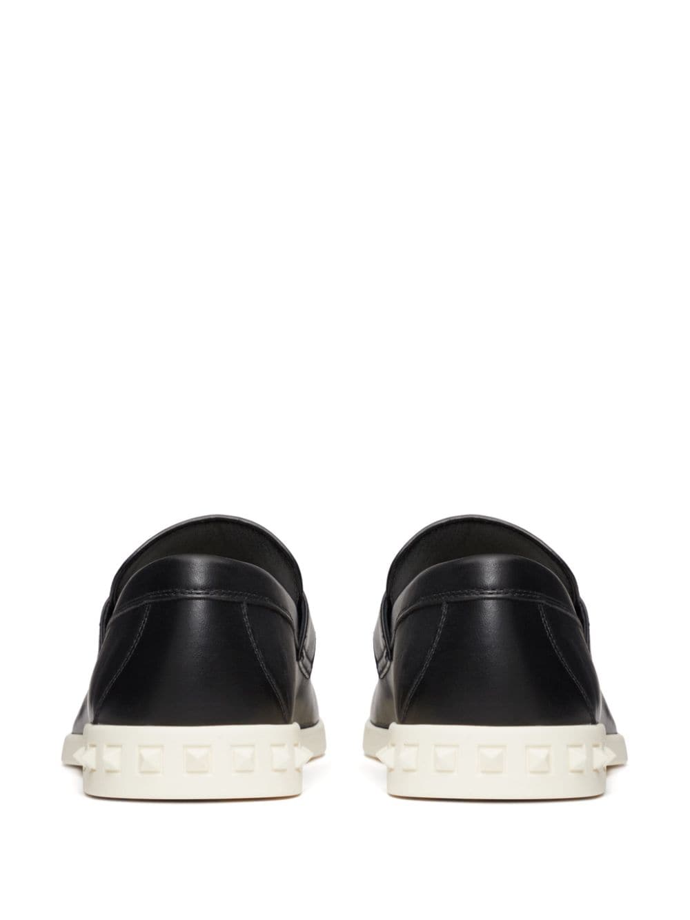 VALENTINO GARAVANI Leisure Flows Leather Slip-On Sneakers