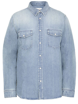 SAINT LAURENT Classic Denim Shirt for Men - SS24