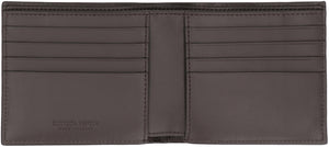 BOTTEGA VENETA Luxurious Woven Leather Bi-Fold Wallet, 4.3 x 3.7 Inches