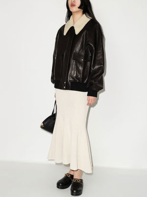 KHAITE Lambskin Shell Jacket for Women - FW24