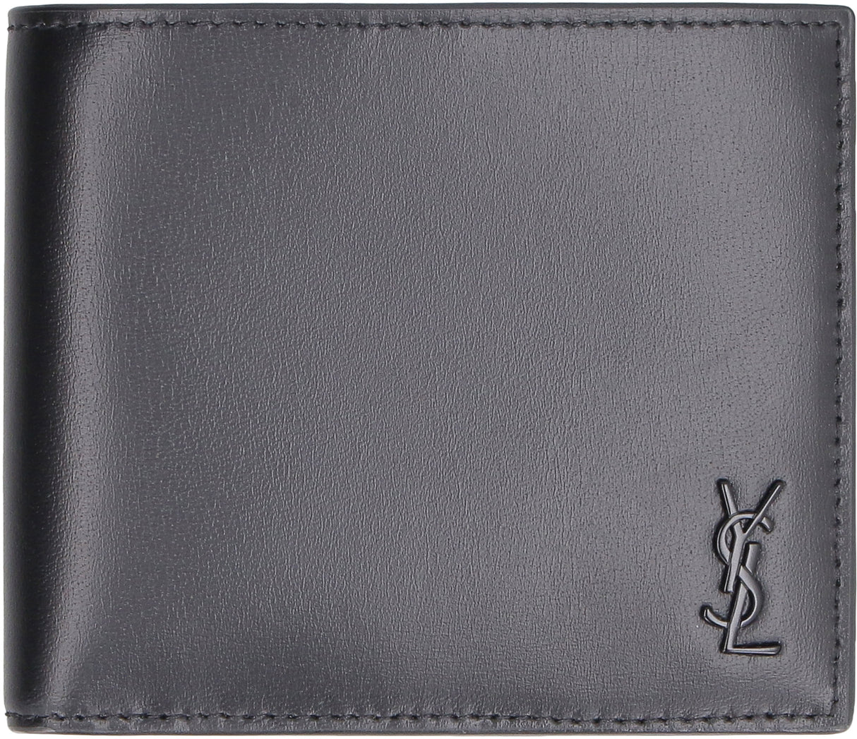 SAINT LAURENT Luxurious Men's Black Calfskin Wallet - Classic Accessory for FW23