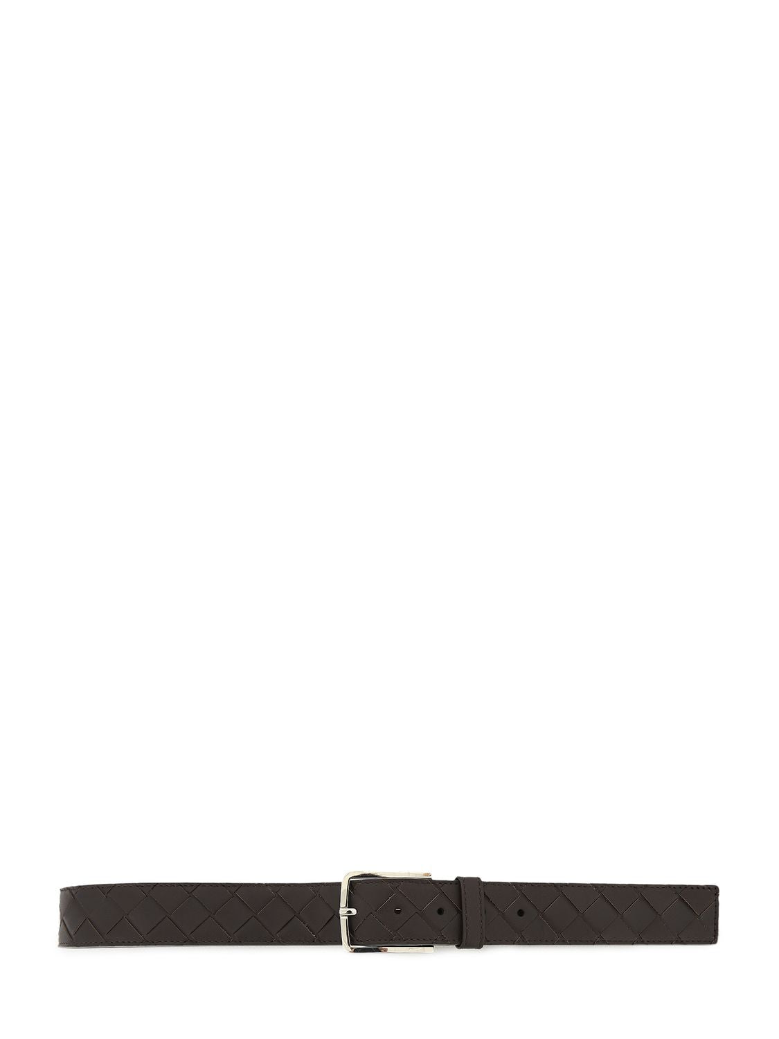 BOTTEGA VENETA Intrecciato Leather Belt