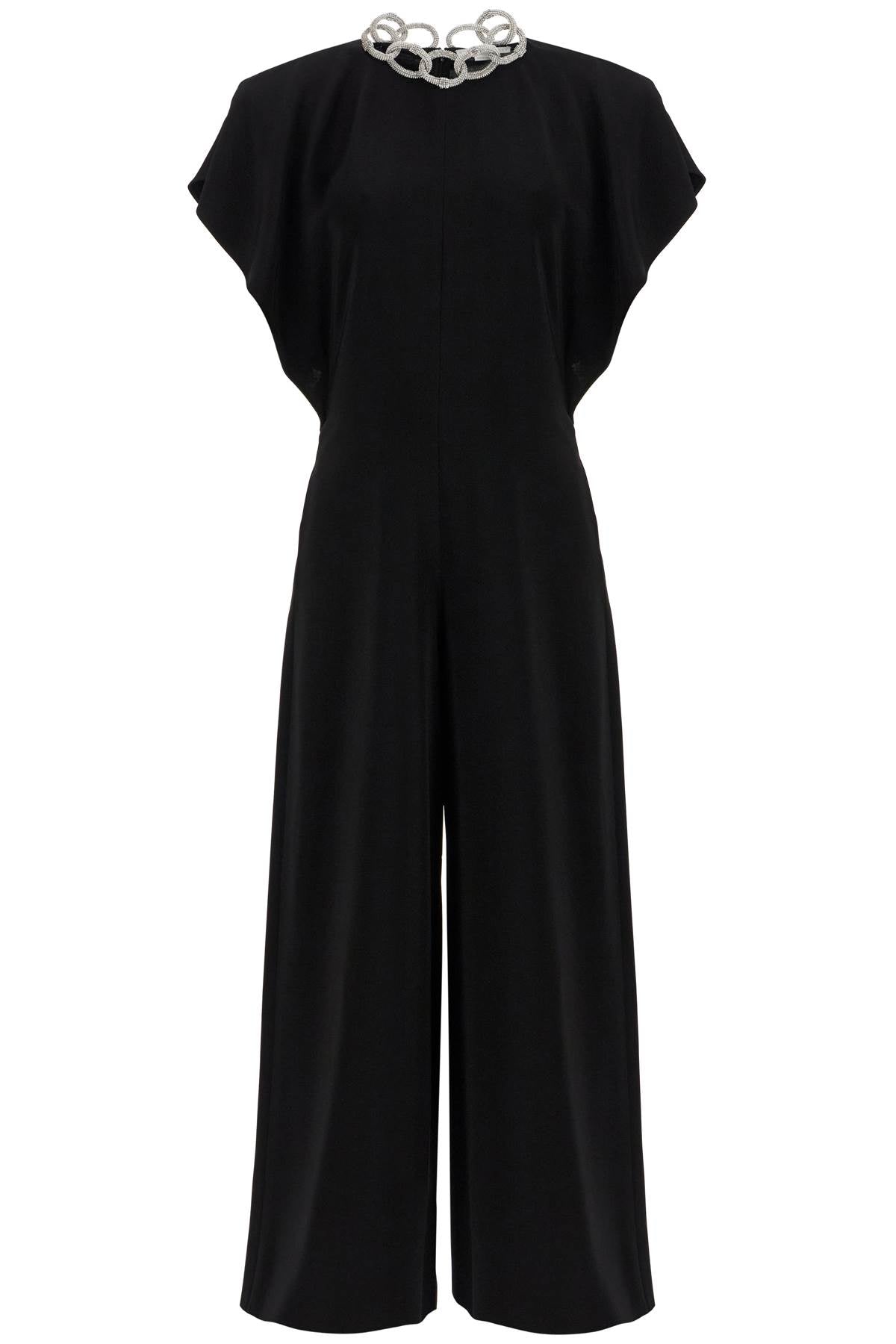 STELLA MCCARTNEY Chic Chain Jumpsuit with Cat Detail - Size 40