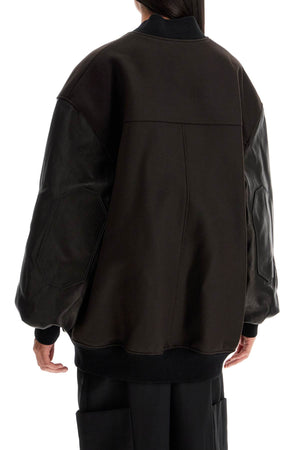 KHAITE Oversized Maxi Bomber Jacket for Women