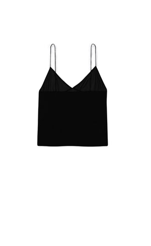 SAINT LAURENT Silk Lingerie Top for Women - SS21