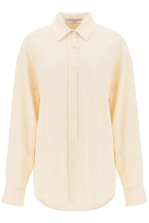 STELLA MCCARTNEY Oversized Crepe Shirt for Women - Sustainable and Stylish