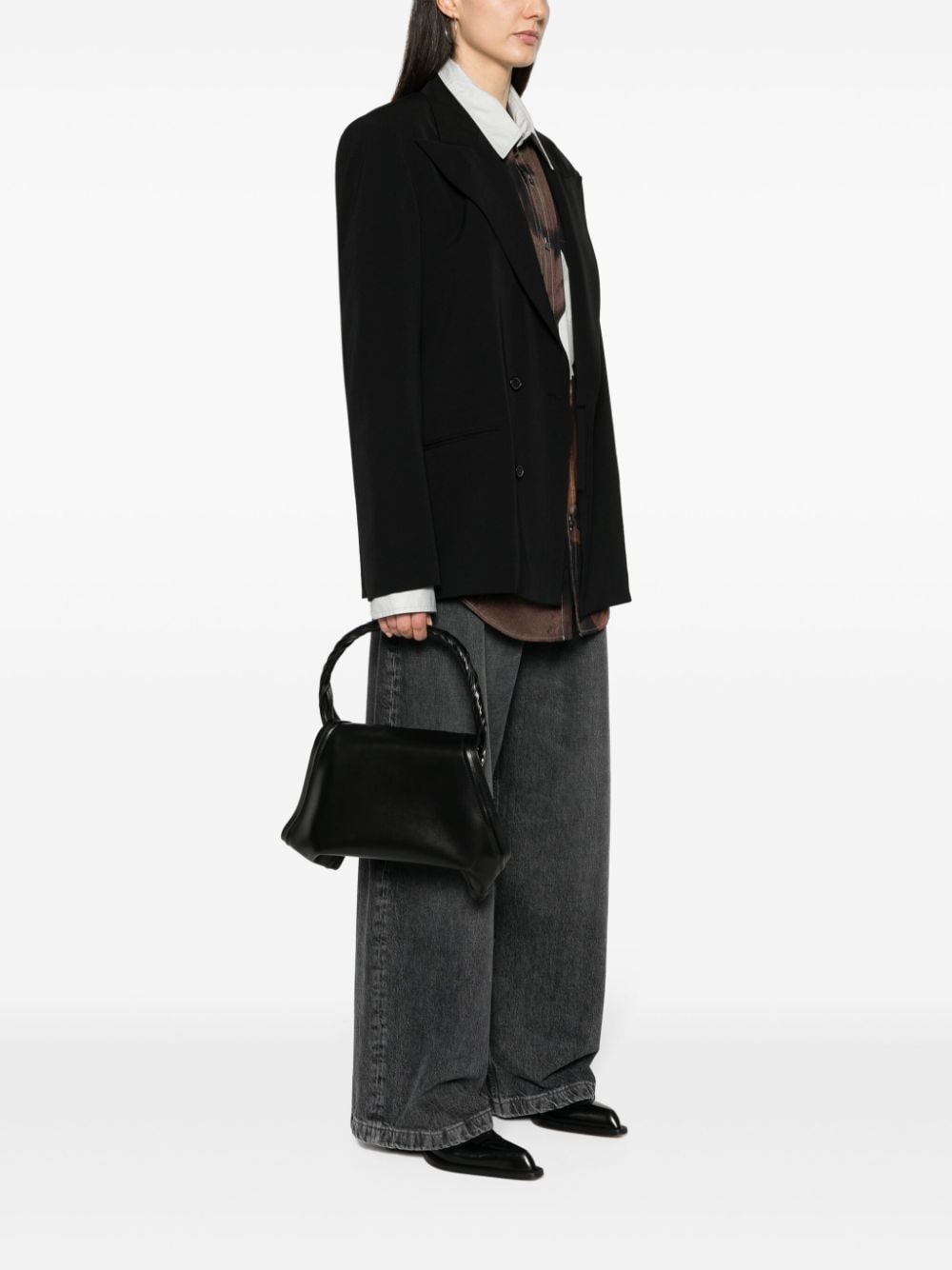 Y/PROJECT 2024 Black Tote Bag for Women from 24SS Collection