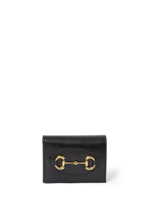 GUCCI Black Horsebit Wallet