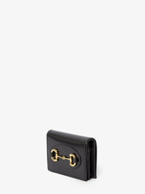 GUCCI Black Horsebit Wallet