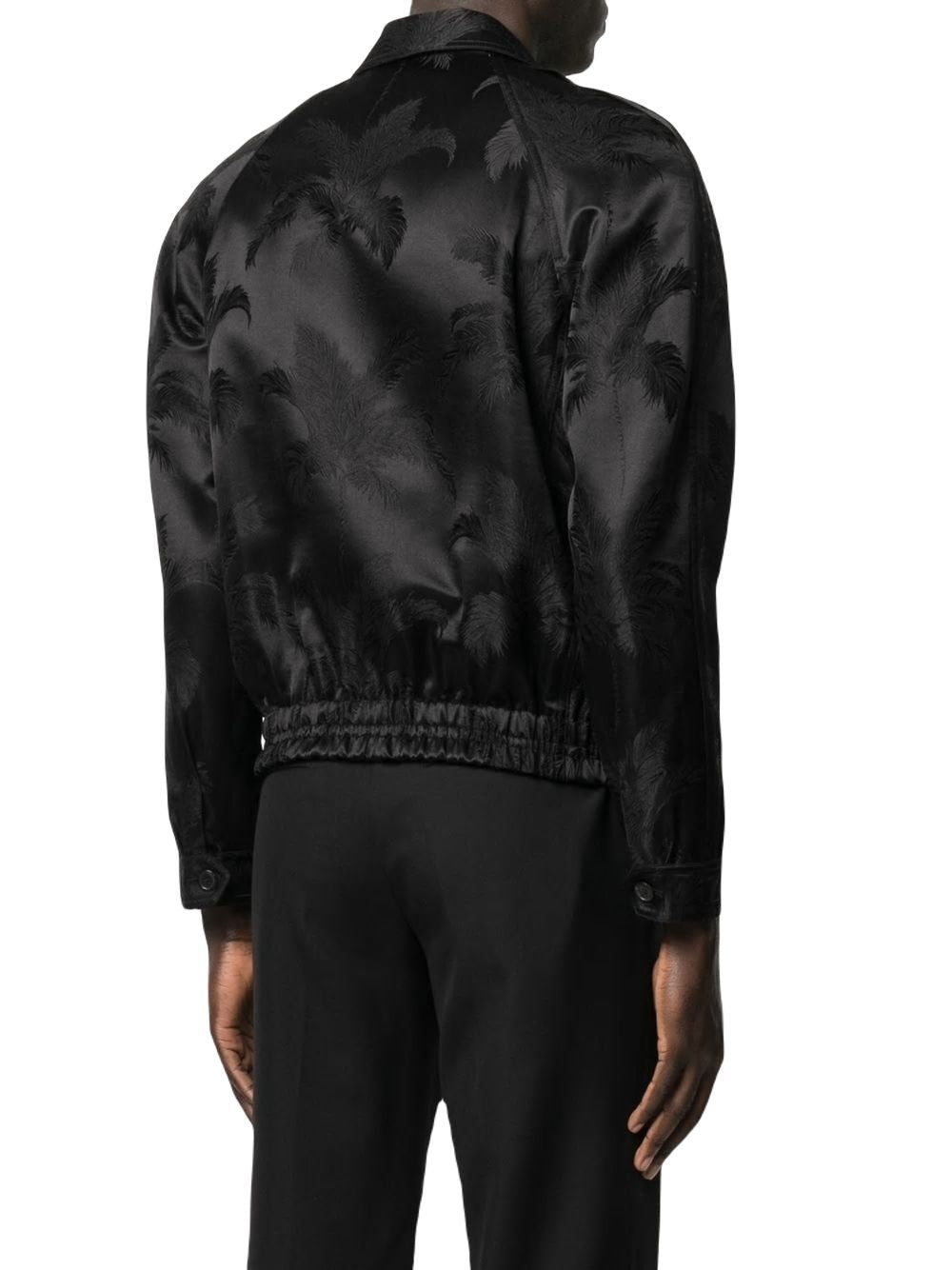 SAINT LAURENT Multicolor Raglan Elastic Teddy Jacket for Men - 2024 Collection