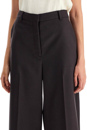 STELLA MCCARTNEY High-Waisted Flannel Flare Pants