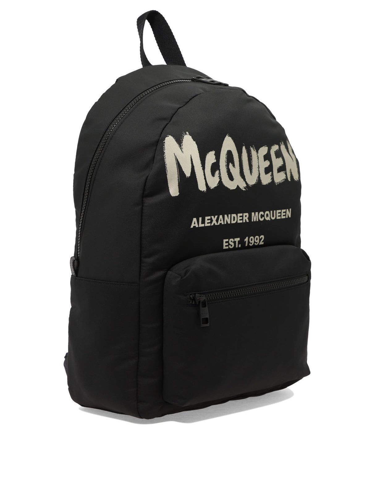 ALEXANDER MCQUEEN Black Men's Shoulder Bag for 2024 Season