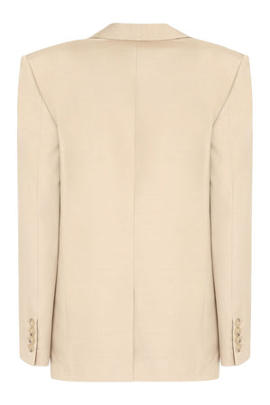 STELLA MCCARTNEY Chic Beige Two-Button Blazer