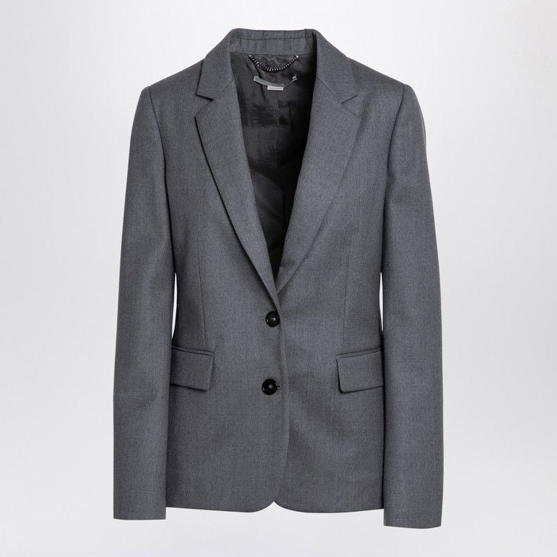 STELLA MCCARTNEY Elegant Grey Wool Jacket