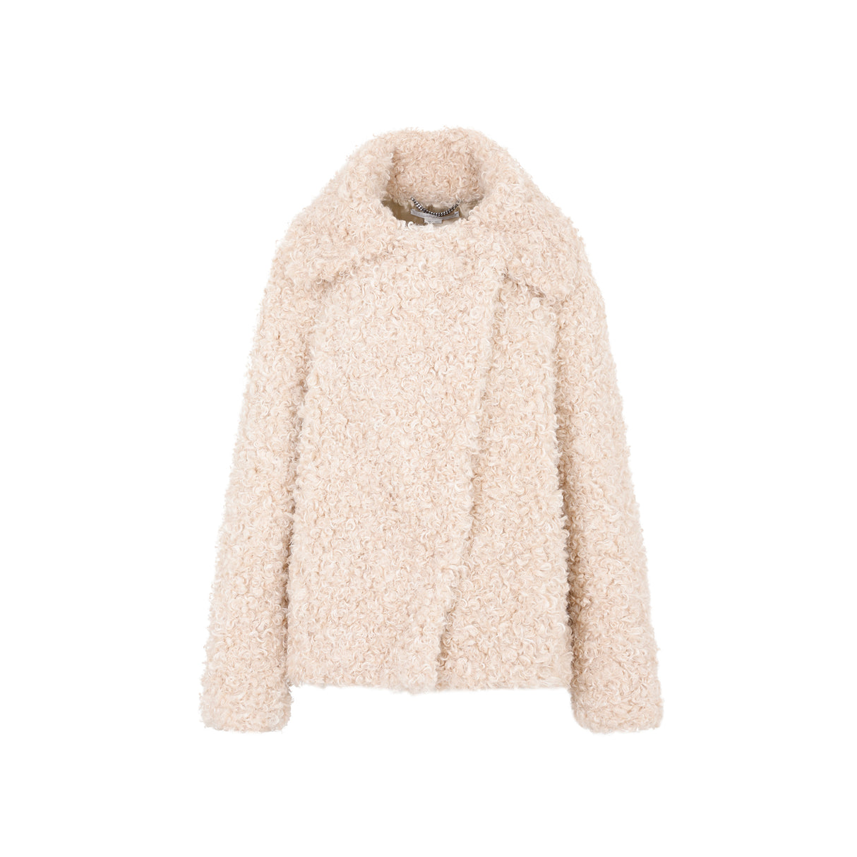 STELLA MCCARTNEY Oversized Panna Vegan Fur Jacket for Women - FW23