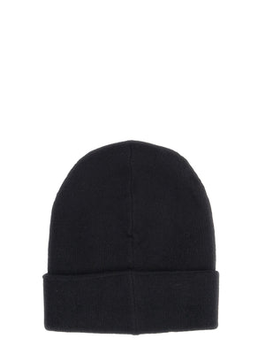 ALEXANDER MCQUEEN Ribbed Knit Logo Hat for Men - FW22 Collection