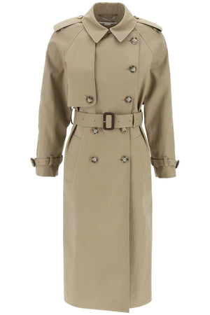 STELLA MCCARTNEY Eco-Friendly Cotton Gabardine Trench Coat