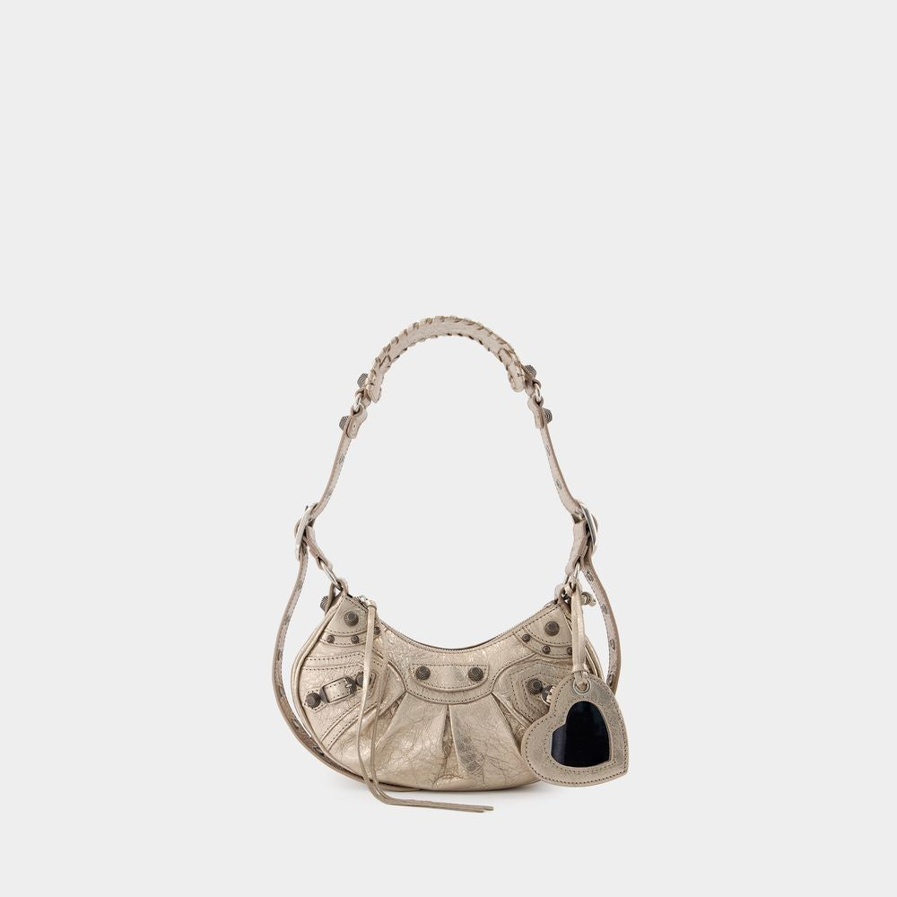 BALENCIAGA Mini Lamb Leather Handbag